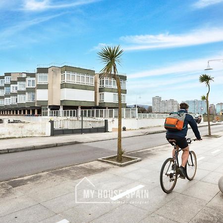 Myhousespain - Primera Linea De Playa Con Parking Gijón Exterior foto