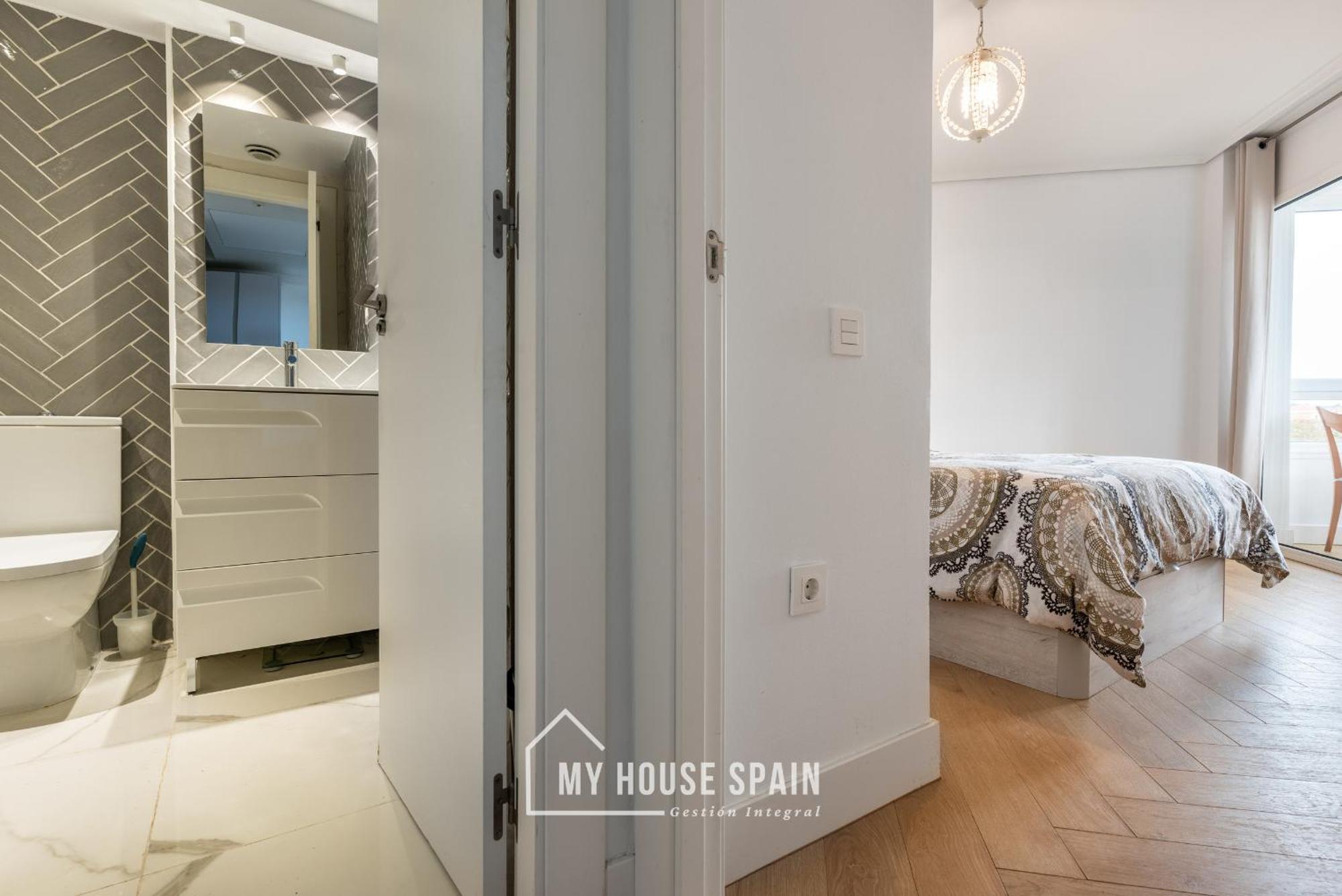 Myhousespain - Primera Linea De Playa Con Parking Gijón Exterior foto