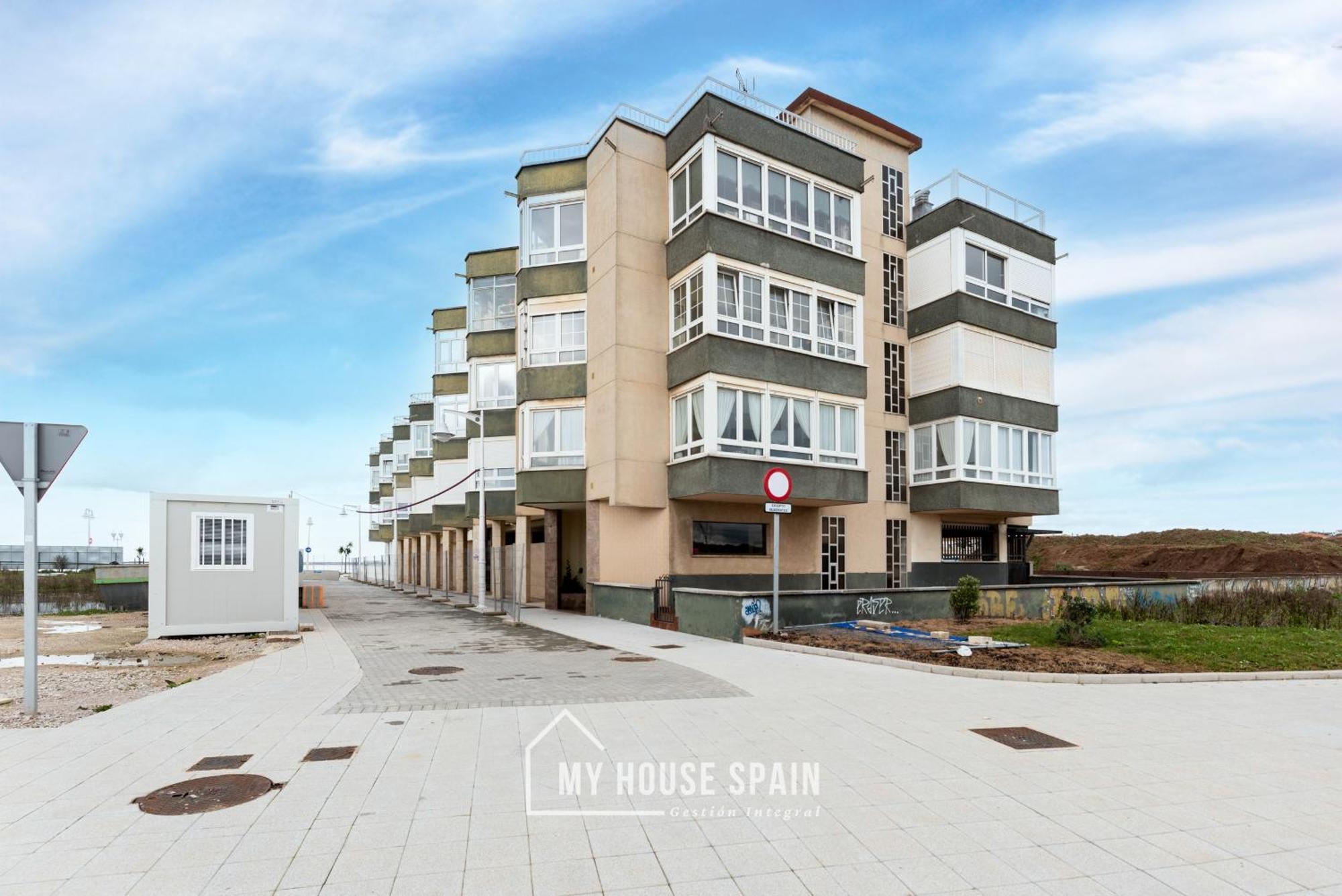 Myhousespain - Primera Linea De Playa Con Parking Gijón Exterior foto